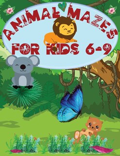 Couverture_Animal Mazes for Kids 6-9