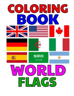 Couverture_Coloring Book World Flags