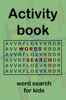 Couverture_word search activity book for kids