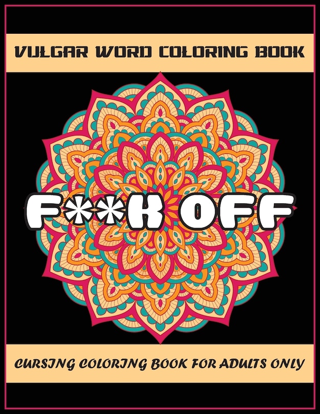 Front cover_Vulgar Word Coloring Book