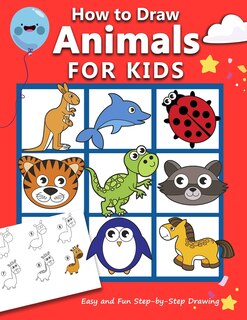Front cover_How to Draw Animals for Kids