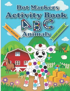 Front cover_Dot Markers Activity Book ABC Animals