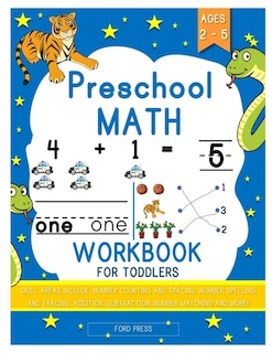 Front cover_Preschool Math Workbook for Toddlers