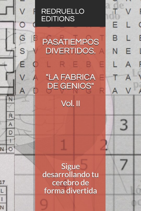 Front cover_PASATIEMPOS DIVERTIDOS. LA FABRICA DE GENIOS Vol II