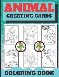 Front cover_Animal Greeting Cards Coloring Book