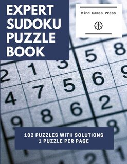 Front cover_Expert Sudoku Puzzle Book