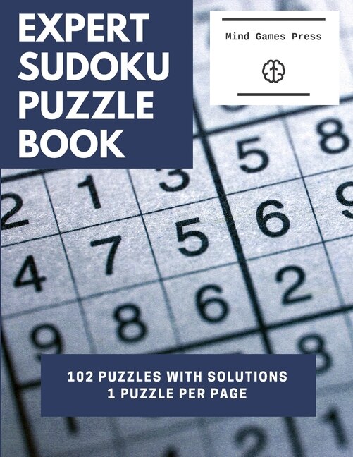 Front cover_Expert Sudoku Puzzle Book