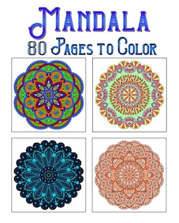 Couverture_Mandala 80 Pages To Color