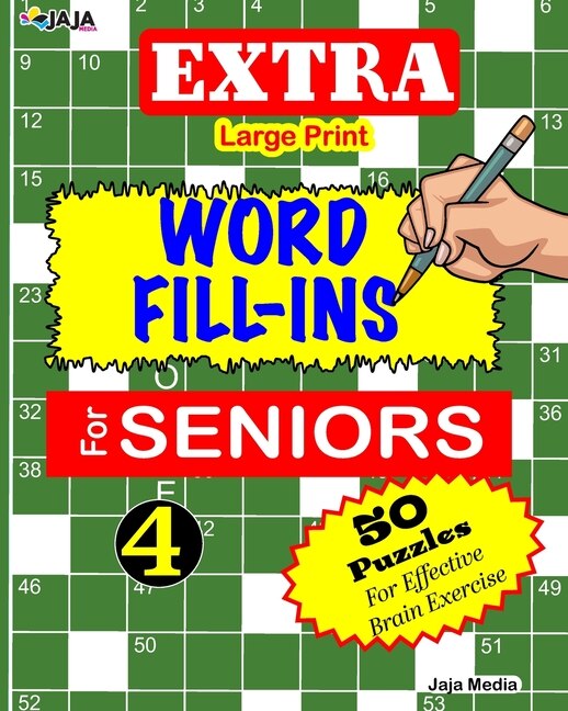 Front cover_EXTRA Large Print WORD FILL-INS FOR SENIORS