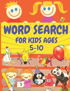 Couverture_Word Search for Kids Ages 5-10