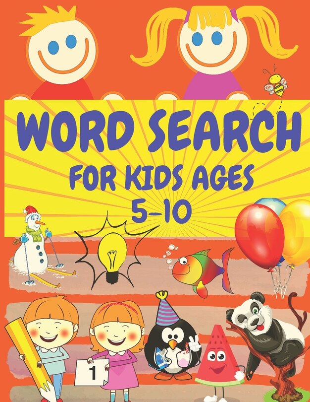 Couverture_Word Search for Kids Ages 5-10