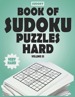 Couverture_Sudoky Book Of Sudoku Puzzles Hard