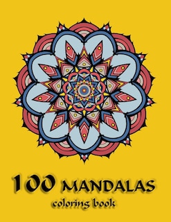 Front cover_100 mandalas coloring book