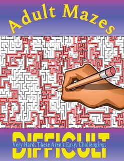 Front cover_Mazes for Adults
