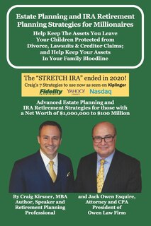 Front cover_Estate Planning and IRA Retirement Planning Strategies for Millionaires