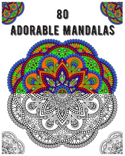 Front cover_80 Adorable Mandalas