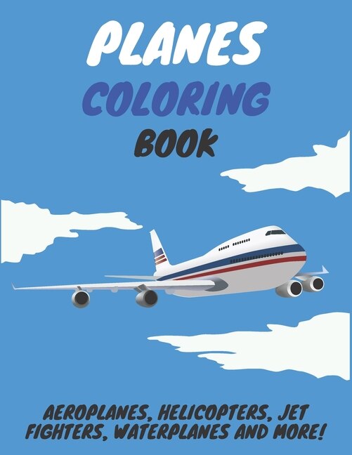 Front cover_Planes Coloring Book