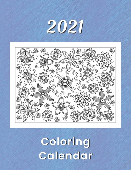 Couverture_2021 Coloring Calendar
