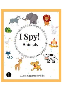 Front cover_I Spy Animals