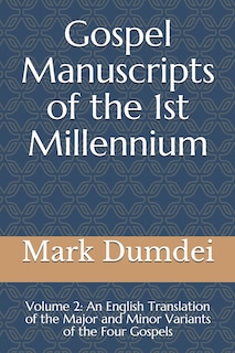 Front cover_Gospel Manuscripts of the 1st Millennium