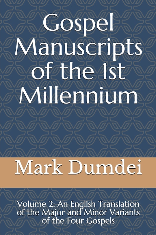 Front cover_Gospel Manuscripts of the 1st Millennium