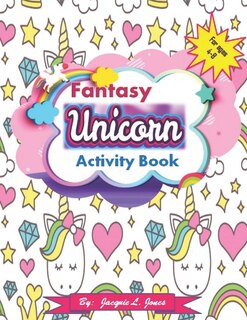 Front cover_Fantasy Unicorn Activity Book