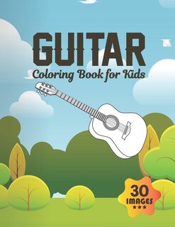 Couverture_Guitar Coloring Book for Kids