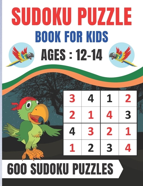 Couverture_Sudoku Puzzle Book For Kids Ages 12-14