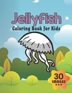 Front cover_Jellyfish Coloring Book for Kids