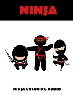 Front cover_Ninja coloring books