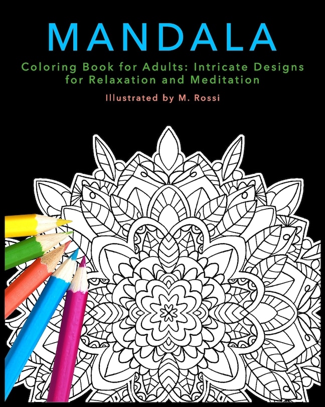 Couverture_Mandala Coloring Book for Adults