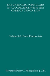 Front cover_The Catholic Formulary in Accordance with the Code of Canon Law