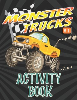 Front cover_Monster Trucks Activity Book