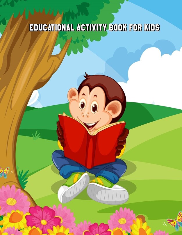 Front cover_Educational Activity Book for Kids