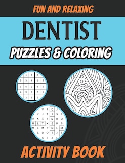 Couverture_Dentist Puzzles & Coloring Activity Book