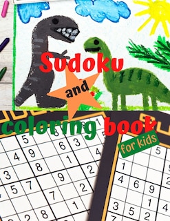 Couverture_Sudoku and coloring book for kids