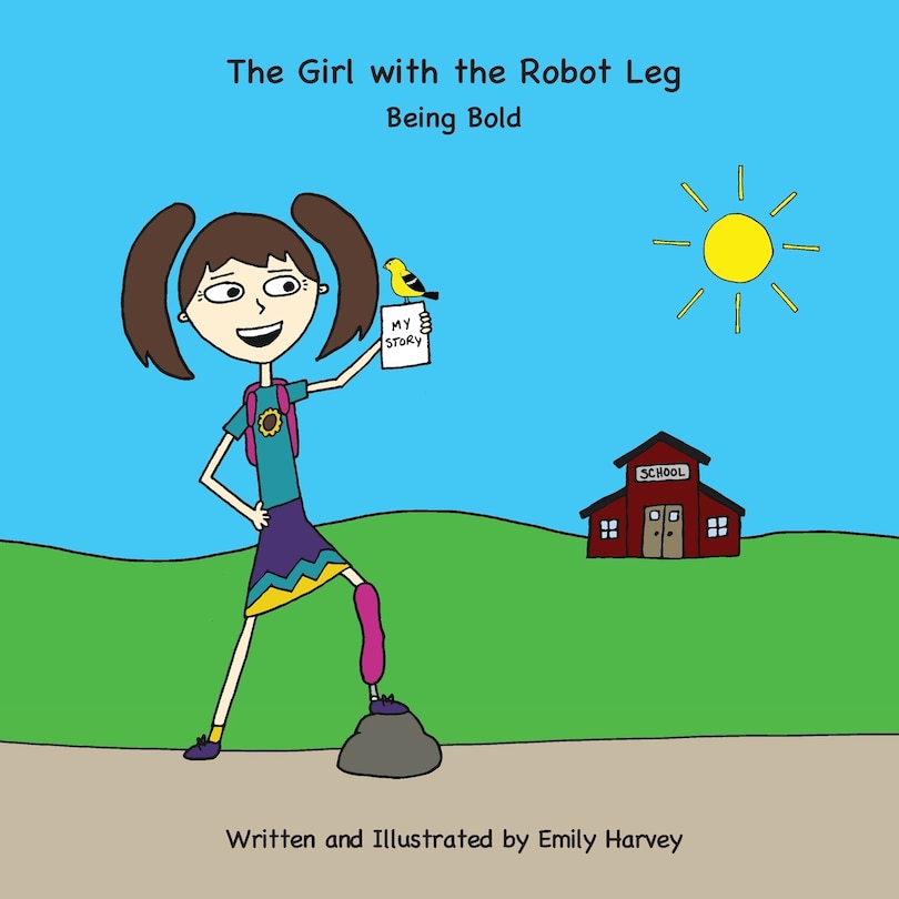 Front cover_The Girl with the Robot Leg