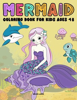 Couverture_Mermaid Coloring Book for Kids ages 4-8