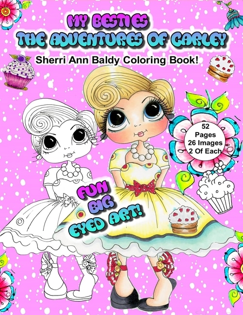 Couverture_My Besties The Adventures of Carley Sherri Ann Baldy Coloring Book