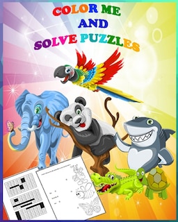 Front cover_Color me and solve puzzels