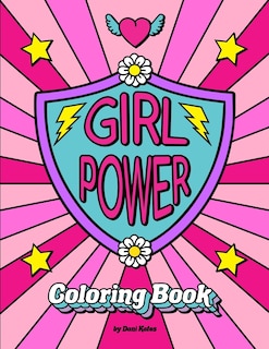 Front cover_Girl Power Coloring Book