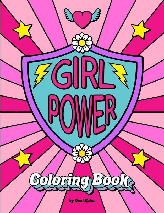 Front cover_Girl Power Coloring Book