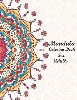 Couverture_Mandala Coloring Book for Adults