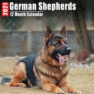 Front cover_Calendar 2021 German Shepherds