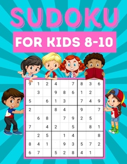 Front cover_Sudoku for kids 8-10