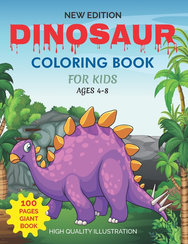 Couverture_Dinosaur Coloring Book