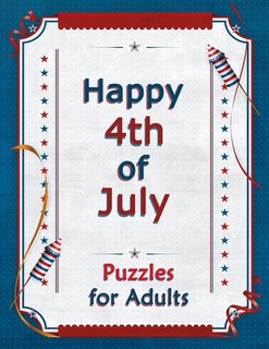 Front cover_Happy 4th of July Puzzles For Adults