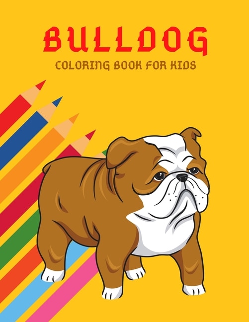 Front cover_Bulldog Coloring Book