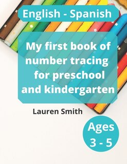 Front cover_My first book of number tracing for preschool and kindergarten