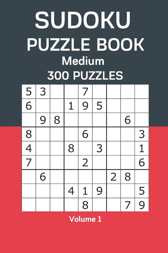 Front cover_Sudoku Puzzle Book Medium